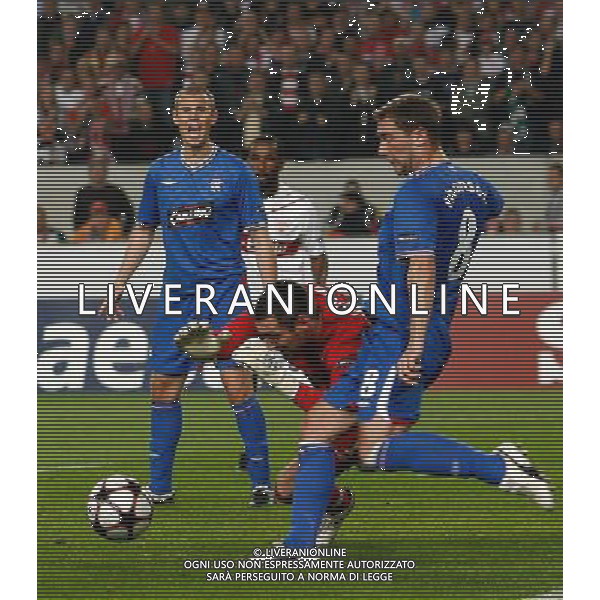Uefa Champions League, Saison 2009/2010 VFB Stuttgart - Glasgow Rangers, VFB, Rangers. NELLA FOTO Allan McGregor FOTO FIRO-AG ALDO LIVERANI