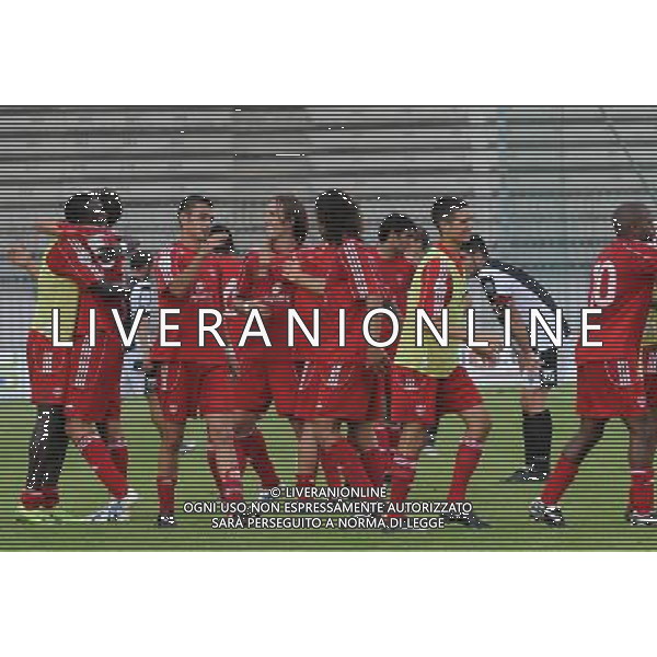 Campionato Lega PRO 1° Divisione Monza 20-09-2009 Monza - Viareggio nella foto: festa Monza a fine gara foto Garavaglia - ag. Aldo Liverani sas