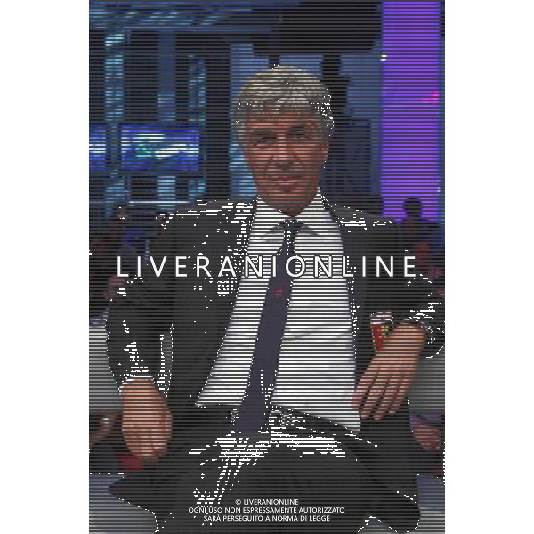 TRASMISSIONE TV: \' CONTROCAMPO\' NELLA FOTO: GIAMPIERO GASPERINI ( allenatore Genoa calcio) © ANTONIO SORANO - AG. ALDO LIVERANI SAS