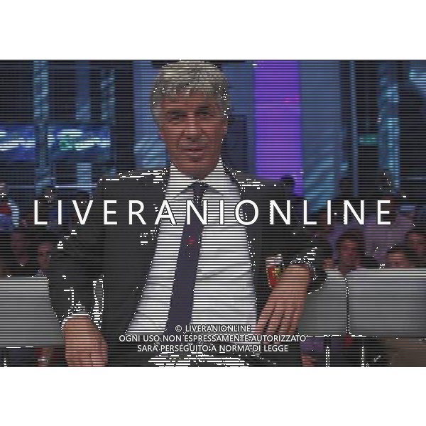 TRASMISSIONE TV: \' CONTROCAMPO\' NELLA FOTO: GIAMPIERO GASPERINI ( allenatore Genoa calcio) © ANTONIO SORANO - AG. ALDO LIVERANI SAS