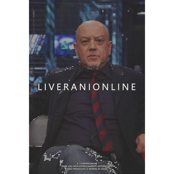 TRASMISSIONE TV: \' CONTROCAMPO\' NELLA FOTO: ENRICO RUGGERI © ANTONIO SORANO - AG. ALDO LIVERANI SAS