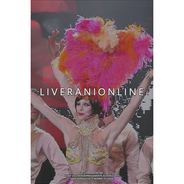 1ma PUNTATA DI \' CHIAMBRETTI NIGHT - SOLO PER NUMERI UNO\' NELLA FOTO: LOLA MOGALLE ( ballerina del Moulin Rouge) © ANTONIO SORANO - AG. ALDO LIVERANI SAS