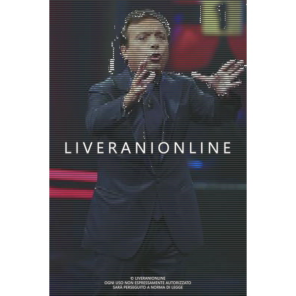 1ma PUNTATA DI \' CHIAMBRETTI NIGHT - SOLO PER NUMERI UNO\' NELLA FOTO: PIERO CHIAMBRETTI © ANTONIO SORANO - AG. ALDO LIVERANI SAS