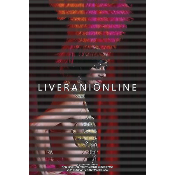 1ma PUNTATA DI \' CHIAMBRETTI NIGHT - SOLO PER NUMERI UNO\' NELLA FOTO: LOLA MOGALLE ( ballerina del Moulin Rouge) © ANTONIO SORANO - AG. ALDO LIVERANI SAS