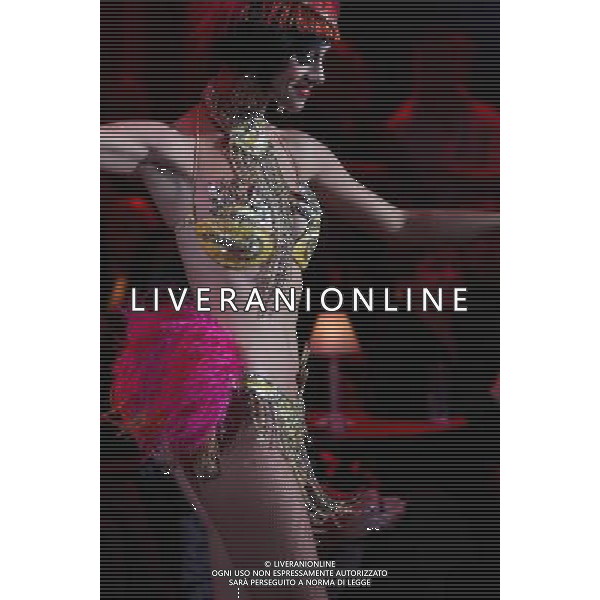 1ma PUNTATA DI \' CHIAMBRETTI NIGHT - SOLO PER NUMERI UNO\' NELLA FOTO: LOLA MOGALLE ( ballerina del Moulin Rouge) © ANTONIO SORANO - AG. ALDO LIVERANI SAS