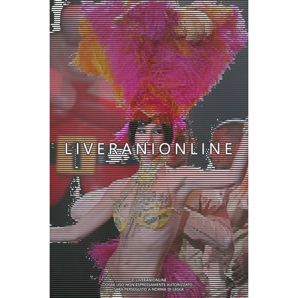 1ma PUNTATA DI \' CHIAMBRETTI NIGHT - SOLO PER NUMERI UNO\' NELLA FOTO: LOLA MOGALLE ( ballerina del Moulin Rouge) © ANTONIO SORANO - AG. ALDO LIVERANI SAS