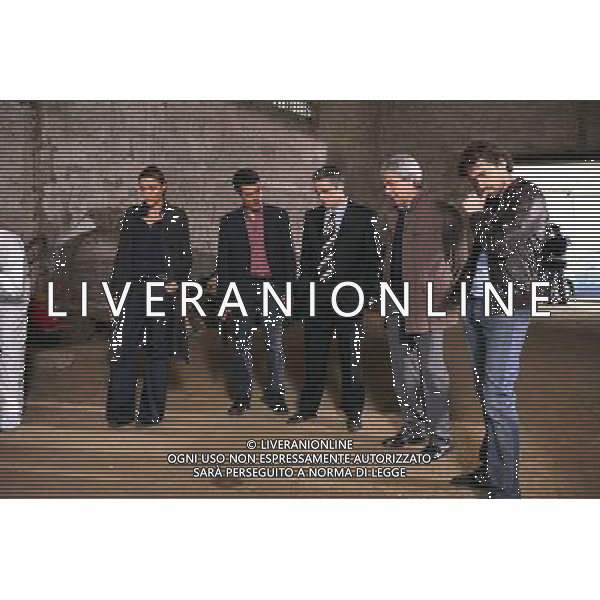 FICTION TV: \' DISTRETTO DI POLIZIA 9\' nella foto: Anna Foglietta, Stefano Pesce, Danilo Nigelli, Tullio Solenghi, Flavio Parenti © Ufficio Stampa Mediaset - Ag. Aldo Liverani sas