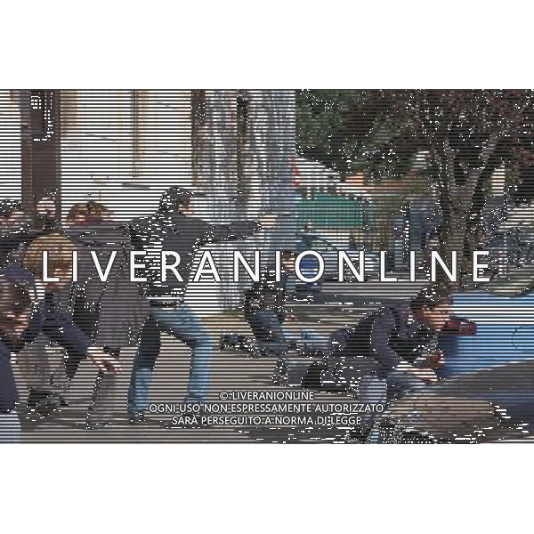 FICTION TV: \' DISTRETTO DI POLIZIA 9\' nella foto: Max Giusti, Simone Corrente © Ufficio Stampa Mediaset - Ag. Aldo Liverani sas