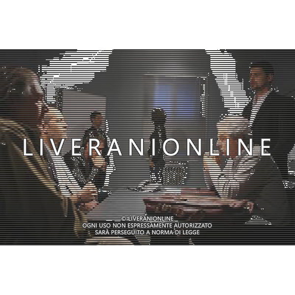 FICTION TV: \' DISTRETTO DI POLIZIA 9\' nella foto: Simone Corrente, Tullio Solenghi © Ufficio Stampa Mediaset - Ag. Aldo Liverani sas