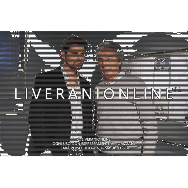 FICTION TV: \' DISTRETTO DI POLIZIA 9\' nella foto: Simone Corrente ,Tullio Solenghi © Ufficio Stampa Mediaset - Ag. Aldo Liverani sas