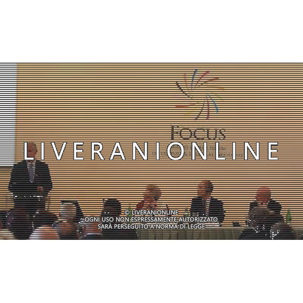 MONZA 24.09-09 Prima edizione del Forum Unesco intitolato \'Creativita\', Innovazione ed eccellenza: dall\'Artigianato alle Industrie del design e della moda\' nella foto Min.SANDRO BONDI ViceDiret.FRANCOISE RIVIERE Diret.KOICHIRO MATSUURA Press.ROBERTO FORMIGONI foto SORANO /ALDO LIVERANI SAS