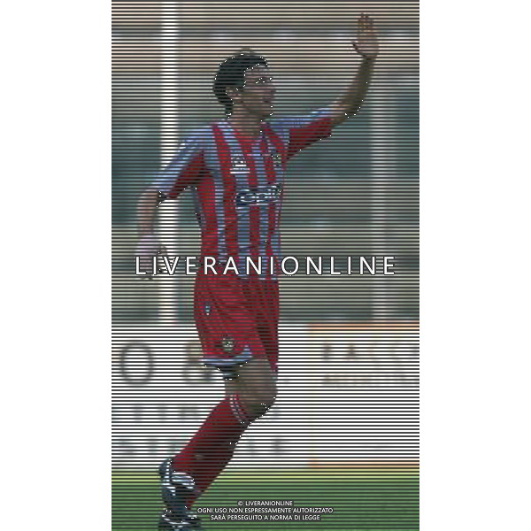 CREMONESE-AREZZO LEGA PRO 27/09/2009 NELLA FOTO ANDREA ZANCHETTA AG ALDO LIVERANI