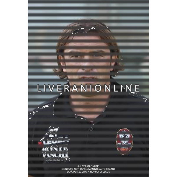 CREMONESE-AREZZO LEGA PRO 27/09/2009 NELLA FOTO LEONARDO SEMPLICI AG ALDO LIVERANI