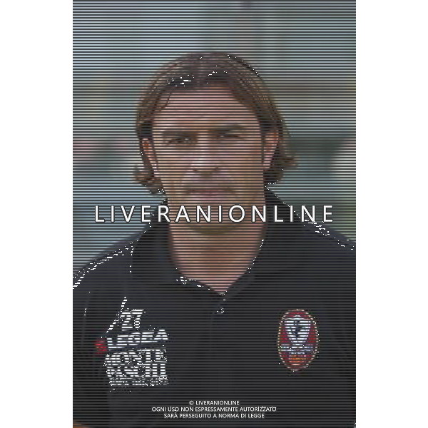 CREMONESE-AREZZO LEGA PRO 27/09/2009 NELLA FOTO LEONARDO SEMPLICI AG ALDO LIVERANI