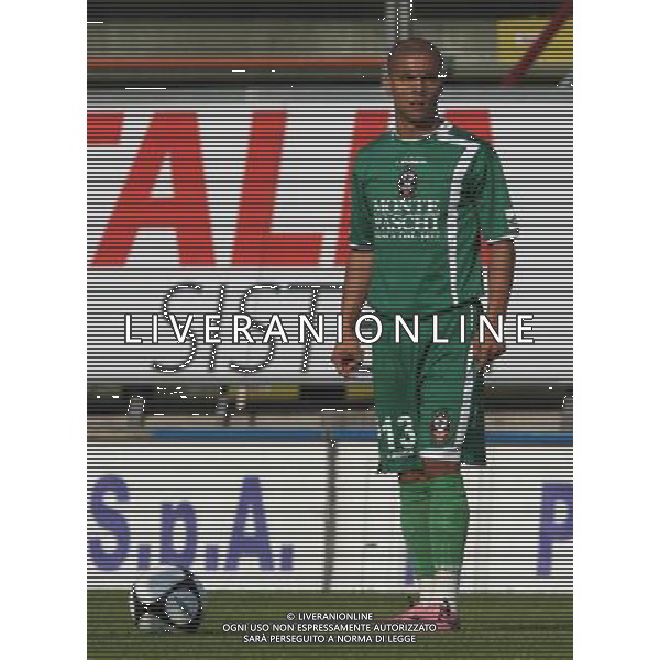 CREMONESE-AREZZO LEGA PRO 27/09/2009 NELLA FOTO ESSABR OUSSAMA AG ALDO LIVERANI