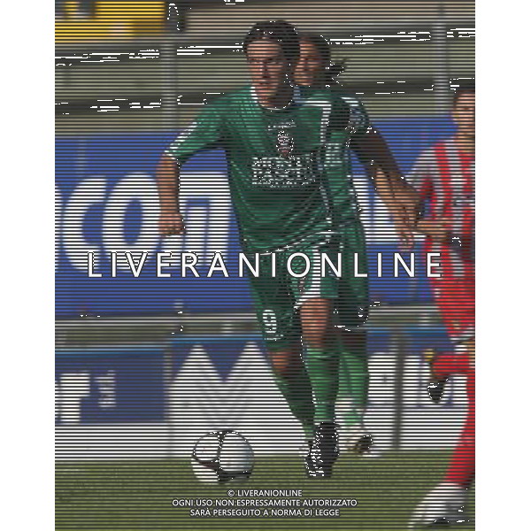 CREMONESE-AREZZO LEGA PRO 27/09/2009 NELLA FOTO VINCENZO CHIANESE AG ALDO LIVERANI
