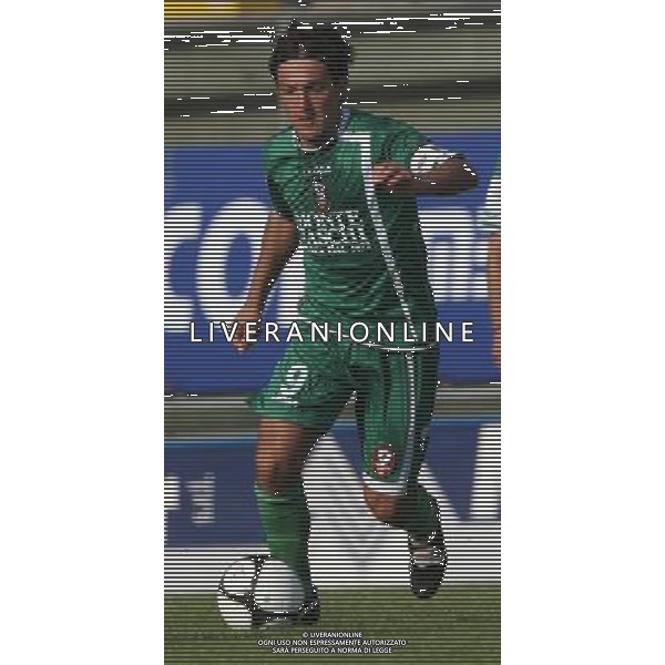 CREMONESE-AREZZO LEGA PRO 27/09/2009 NELLA FOTO VINCENZO CHIANESE AG ALDO LIVERANI