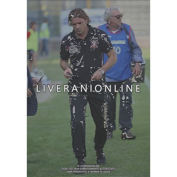 CREMONESE-AREZZO LEGA PRO 27/09/2009 NELLA FOTO SEMPLICI LEONARDO AG ALDO LIVERANI
