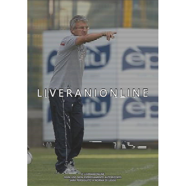 CREMONESE-AREZZO LEGA PRO 27/09/2009 NELLA FOTO ROBERTO VENTURATO AG ALDO LIVERANI