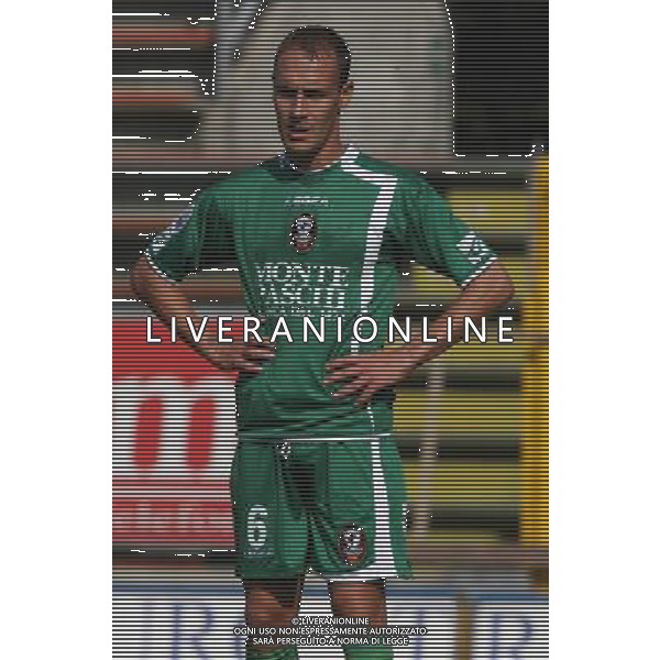 CREMONESE-AREZZO LEGA PRO 27/09/2009 NELLA FOTO MEZZANO LUCA AG ALDO LIVERANI