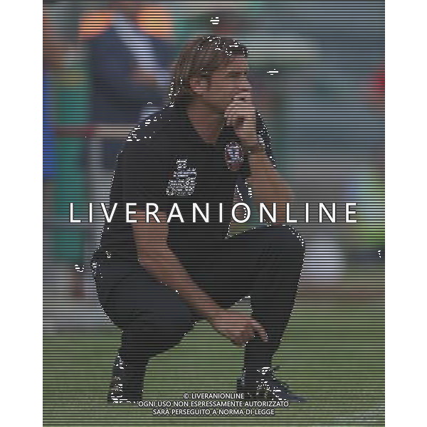 CREMONESE-AREZZO LEGA PRO 27/09/2009 NELLA FOTO LEONARDO SEMPLICI AG ALDO LIVERANI