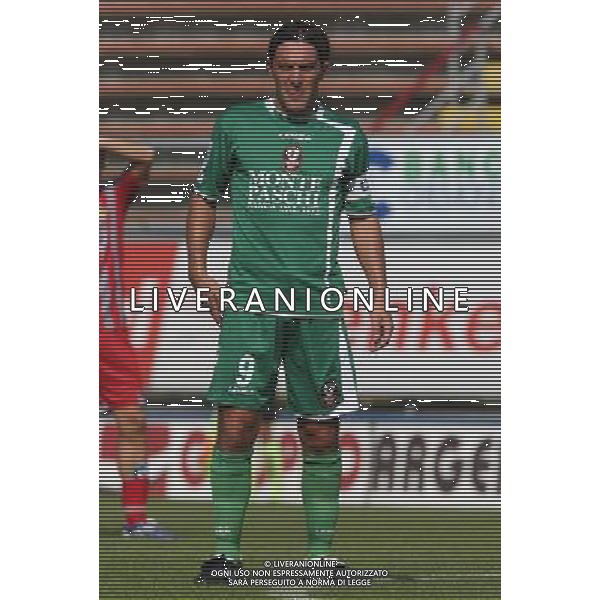 CREMONESE-AREZZO LEGA PRO 27/09/2009 NELLA FOTO VINCENZO CHIANESE AG ALDO LIVERANI