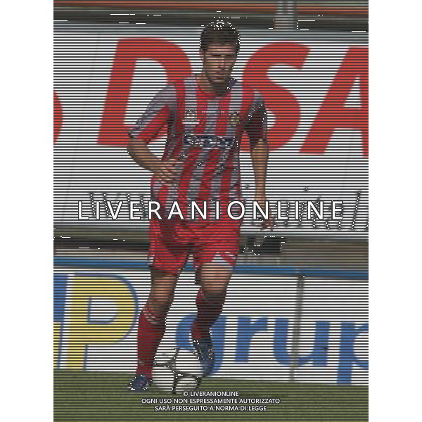 CREMONESE-AREZZO LEGA PRO 27/09/2009 NELLA FOTO MUSETTI RICCARDO AG ALDO LIVERANI