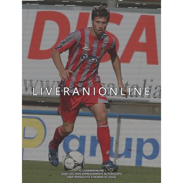 CREMONESE-AREZZO LEGA PRO 27/09/2009 NELLA FOTO MUSETTI RICCARDO AG ALDO LIVERANI