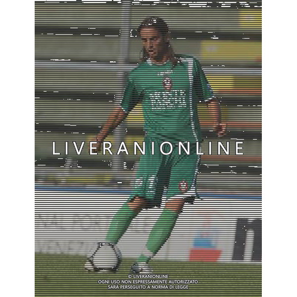 CREMONESE-AREZZO LEGA PRO 27/09/2009 NELLA FOTO MIGLIETTA CROCEFISSO AG ALDO LIVERANI
