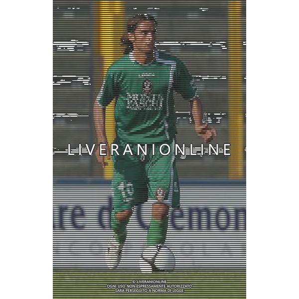 CREMONESE-AREZZO LEGA PRO 27/09/2009 NELLA FOTO MIGLIETTA CROCEFISSO AG ALDO LIVERANI