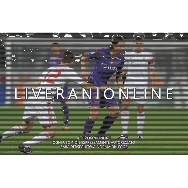 Champions League 2009/2010 Gruppo E Firenze - 29.09.2009 ACF Fiorentina-FC Liverpool Nella Foto:MONTOLIVO RICCARDO /Ph.Vitez-Ag. Aldo Liverani