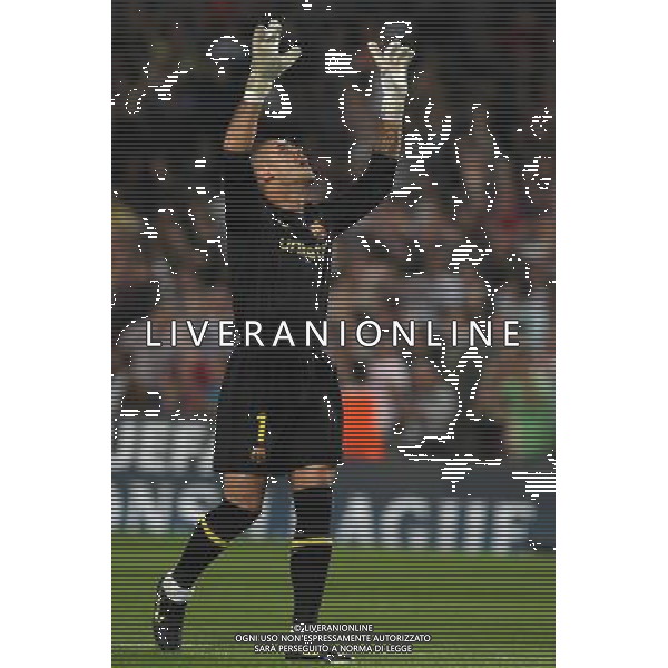 Barcellona vs Dinamo Kiev 29/09/2009 Champions League nella foto: Victor valdes (Bar) © Acero / ALFAQUI/Agenzia Aldo Liverani Sas - ITALY ONLY -