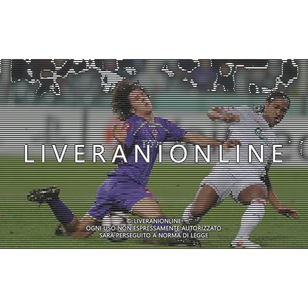 Champions League 2009/2010 Gruppo E Firenze - 29.09.2009 ACF Fiorentina-FC Liverpool Nella Foto:JOVETIC-JOHNSON /Ph.Vitez-Ag. Aldo Liverani