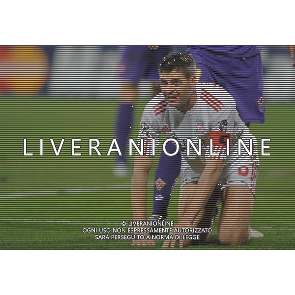 Champions League 2009/2010 Gruppo E Firenze - 29.09.2009 ACF Fiorentina-FC Liverpool Nella Foto: GERRARD STEVEN A TERRA /Ph.Vitez-Ag. Aldo Liverani