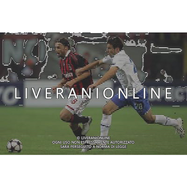 Milan - Zurigo Champions League 30/09/2009 nella foto marek jankulovski e gajic ©luzzani/Agenzia Aldo Liverani Sas