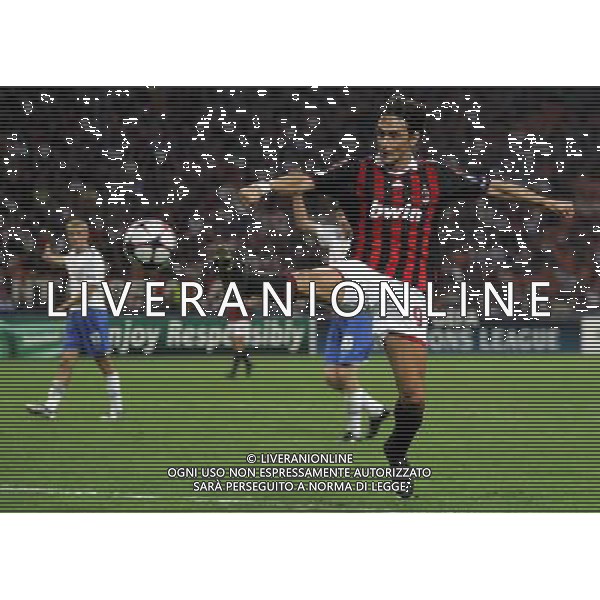 Milan - Zurigo Champions League 30/09/2009 nella foto occasione di filippo inzaghi ©luzzani/Agenzia Aldo Liverani Sas