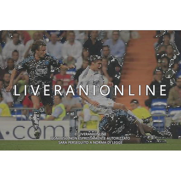 Real Madrid vs Olympique Marsiglia 30/09/2009 Champions League nella foto Penalty over Cristiano Ronaldo. Photo: Cid-Fuentes / Cebolla / ALFAQUI/Agenzia Aldo Liverani Sas - ITALY ONLY -