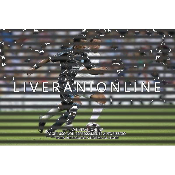 Real Madrid vs Olympique Marsiglia 30/09/2009 Champions League nella foto Marcelo and Fabrice Abriel. Photo: Cid-Fuentes / Cebolla / ALFAQUI/Agenzia Aldo Liverani Sas - ITALY ONLY -