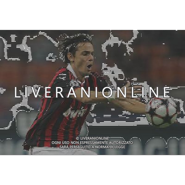 Milano 30-09-2009 Champions League 2009/10 milan-zurigo 0:1 nella foto filippo inzaghi ph marco luzzani/ag aldo liverani s.a.s.