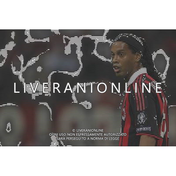 Milano 30-09-2009 Champions League 2009/10 milan-zurigo 0:1 nella foto ronaldinho ph marco luzzani/ag aldo liverani s.a.s.