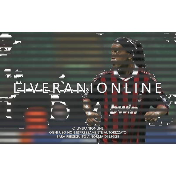 Milano 30-09-2009 Champions League 2009/10 milan-zurigo 0:1 nella foto ronaldinho ph marco luzzani/ag aldo liverani s.a.s.