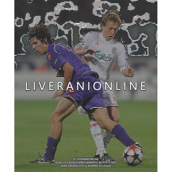 Champions League 2009/2010 Gruppo E Firenze - 29.09.2009 ACF Fiorentina-FC Liverpool Nella Foto:LUCAS-JOVETIC STEVAN /Ph.Vitez-Ag. Aldo Liverani