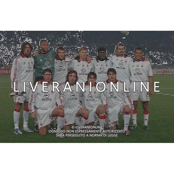 Tokio (jap) 14-12-03 Toyota European/South American Cup 2003 nella foto FORMAZIONE MILAN ph marco luzzani-Ag Aldo Liverani s.a.s.
