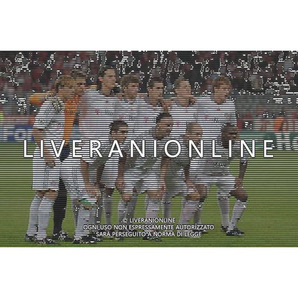 Champions League 2009/2010 Gruppo A Monano(Germania) - 30.09.2009 FC Bayern Monaco-FC Juventus Nella Foto:BAYERN MONACO formazione /Ph.Vitez-Ag. Aldo Liverani