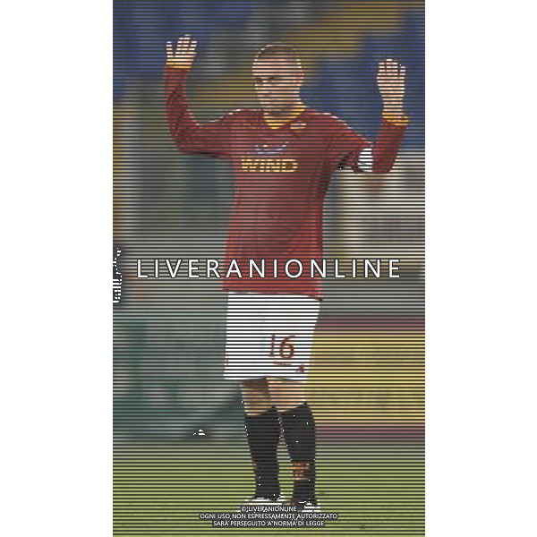 Roma - 01/10/2009 - Stadio Olimpico - Uefa Europa League Gruppo E - AS Roma vs CSKA Sofia - nella foto: Daniele DE ROSSI ph. Corradetti / @Aldo LIVERANI Sas