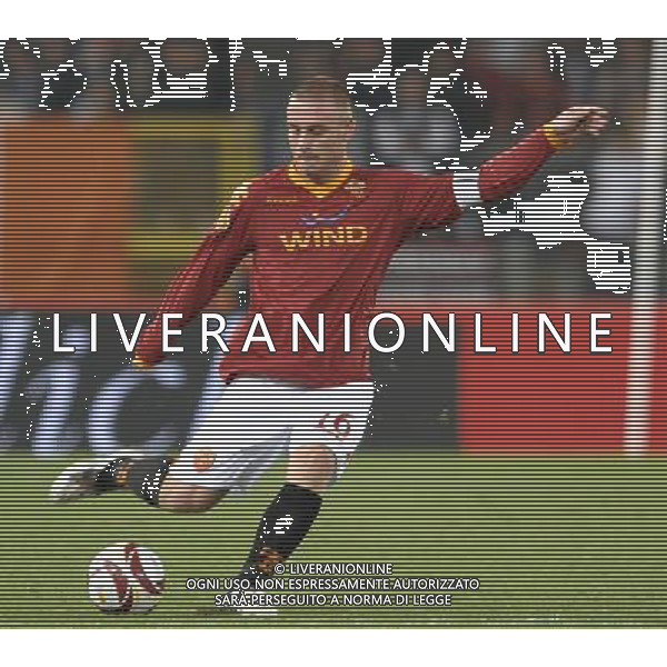 Roma - 01/10/2009 - Stadio Olimpico - Uefa Europa League Gruppo E - AS Roma vs CSKA Sofia - nella foto: Daniele DE ROSSI ph. Corradetti / @Aldo LIVERANI Sas