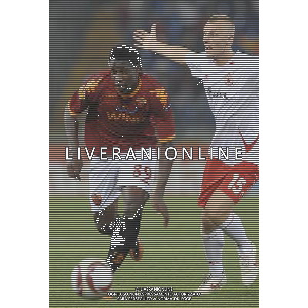Roma - 01/10/2009 - Stadio Olimpico - Uefa Europa League Gruppo E - AS Roma vs CSKA Sofia - nella foto: Stefano OKAKA ph. Corradetti / @Aldo LIVERANI Sas