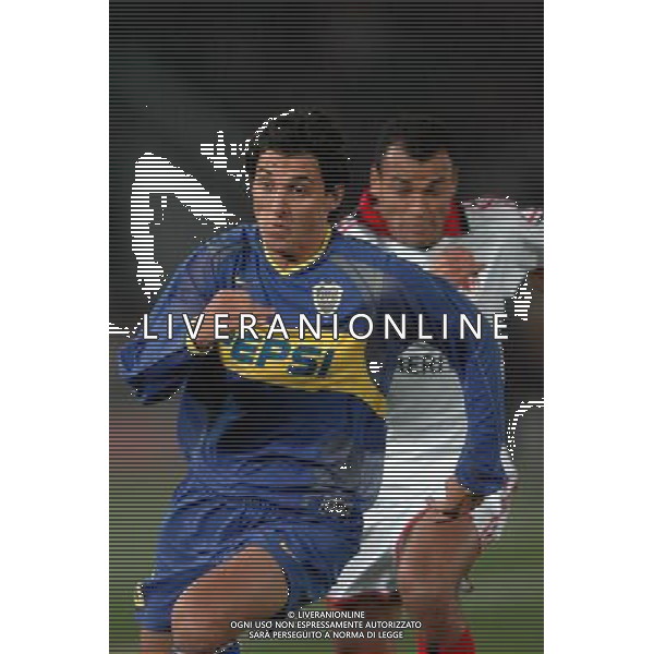 Tokio (jap) 14-12-03 Toyota European/South American Cup 2003 nella foto NICOLAS ANDREAS BURDISSO E CAFU ph marco luzzani-Ag Aldo Liverani s.a.s.