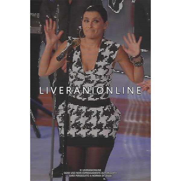 \' QUELLI CHE IL CALCIO\' NELLA FOTO: NELLY FURTADO MILANO - STUDI RAI © ANTONIO SORANO - AG. ALDO LIVERANI SAS