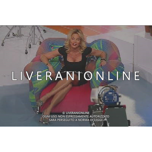 \' QUELLI CHE IL CALCIO\' NELLA FOTO: SIMONA VENTURA MILANO - STUDI RAI © ANTONIO SORANO - AG. ALDO LIVERANI SAS
